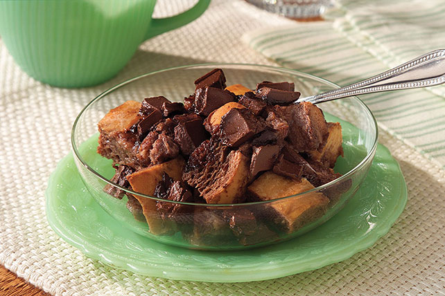 Double-Chocolate Bread Pudding