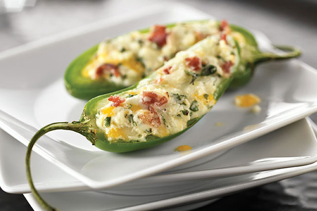 Cheese & Bacon-Stuffed Jalapeños