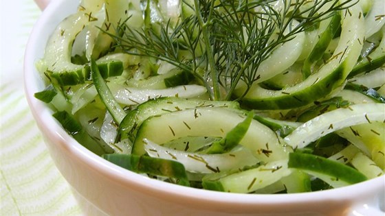 Adrienne's Cucumber Salad