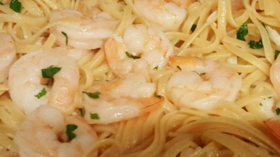 Linguine with Scampi