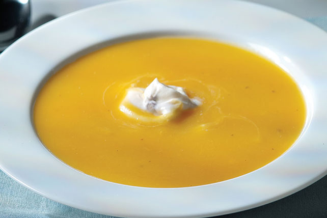 Spiced Apple-Butternut Squash Soup