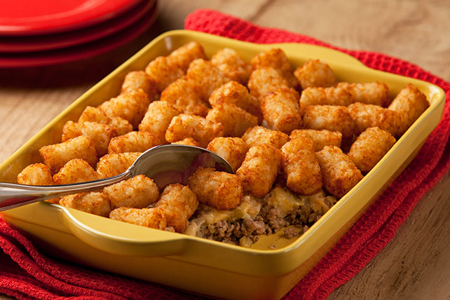 TATER TOTS Potato Topped Casserole