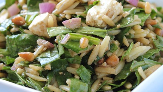 Spinach and Orzo Salad