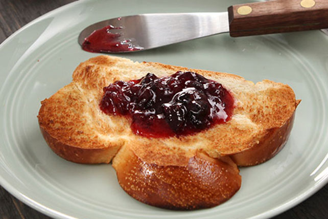 Homemade SURE.JELL Cherry Freezer Jam
