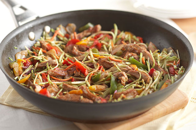 Rush-Hour Pork Stir-Fry