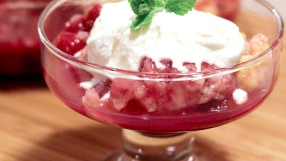 Sweet Dark Cherry Cobbler