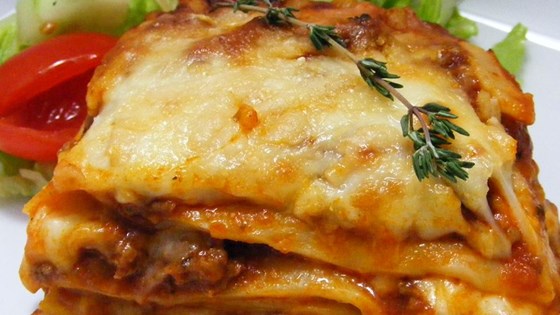 Alysia's Basic Meat Lasagna