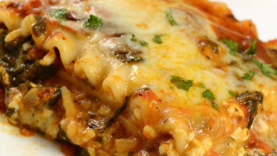 Simple Spinach Lasagna