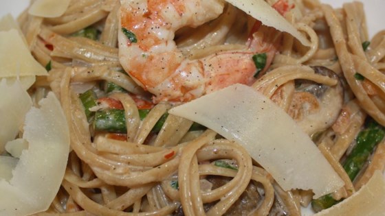 Champagne Shrimp and Pasta