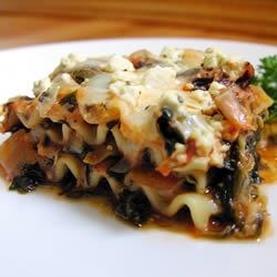 Artichoke Spinach Lasagna