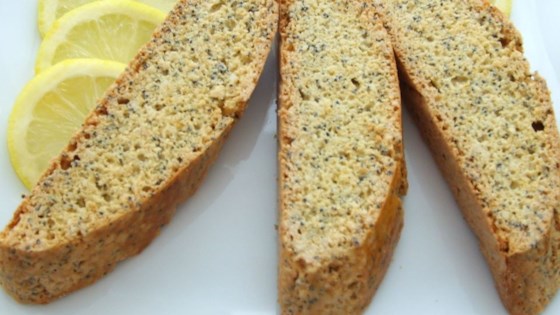 Lemon Poppy Seed Biscotti