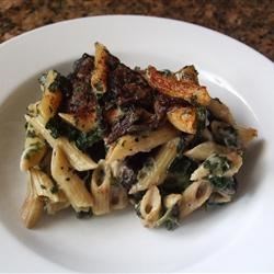 Portobello Penne Pasta Casserole