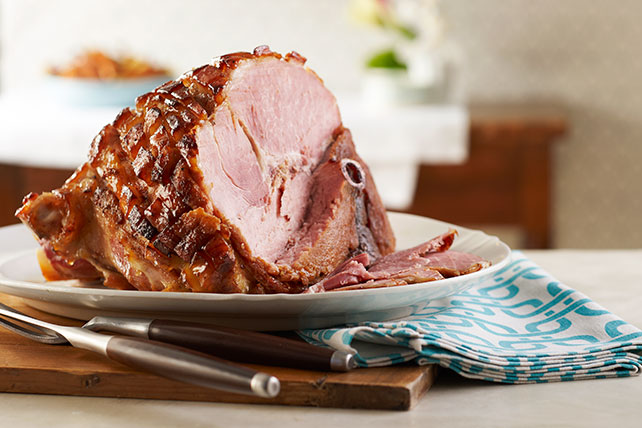 Balsamic-Maple Glazed Ham