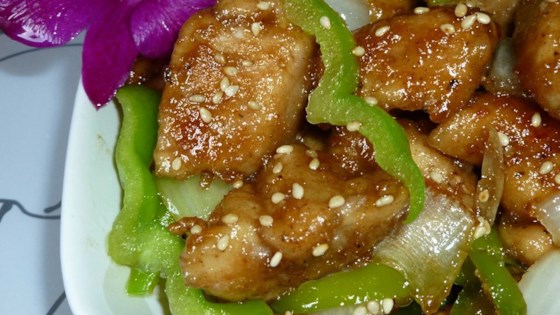 Amber's Sesame Chicken