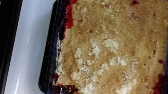 Aunt Kaye's Rhubarb Dump Cake