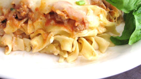 Ground Turkey Noodle Bake