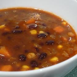 Black Bean Vegetable Soup