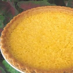 Mock Coconut Pie (Spaghetti Squash Pie)