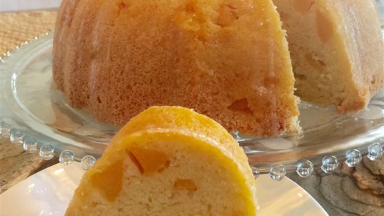 GA Peach Pound Cake