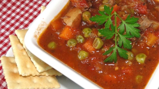 Martha's Vegetable Beef Soup