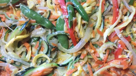 Zucchini Noodle Primavera