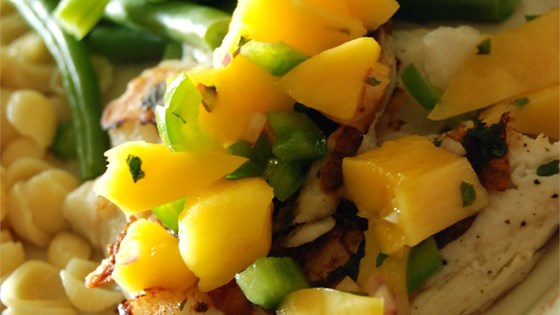 Grilled Tilapia with Mango Salsa