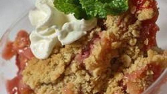 Rhubarb Crunch