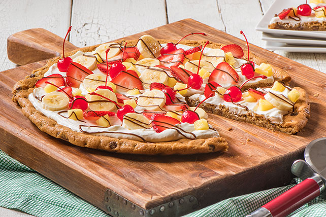 Banana Split-Fruit Pizza