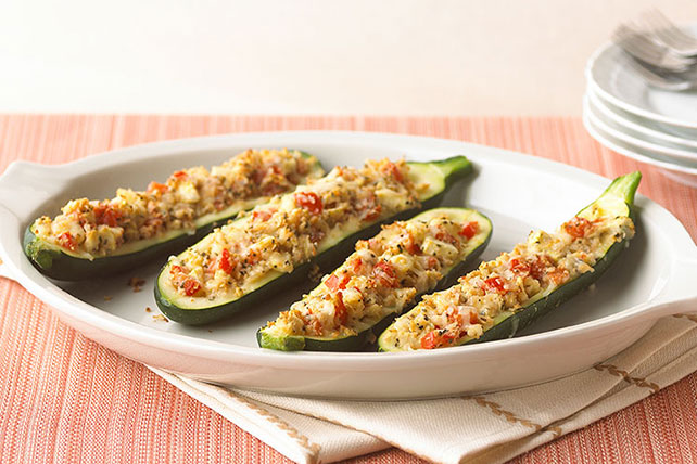 Stuffed Zucchini Boats