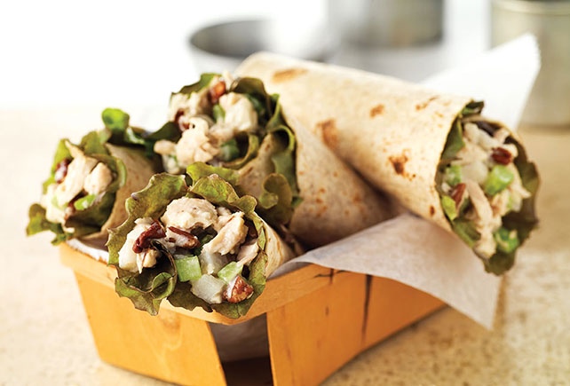 Crunchy Tuna Salad Wrap