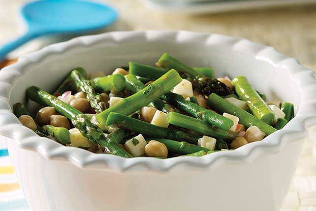 Asparagus and Garbanzo Bean Salad