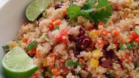 Cranberry and Cilantro Quinoa Salad