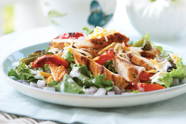 Chicken Fajita Salad