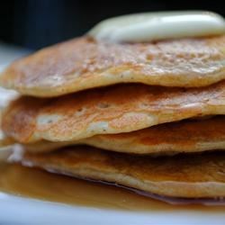 Overnight Raisin Oatmeal Pancakes