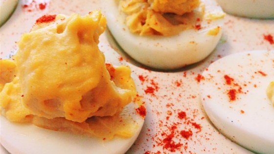 J's Horseradish Deviled Eggs