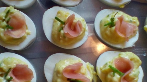 Japanese Wasabi Deviled Eggs