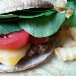 Grilled Lamb Burgers