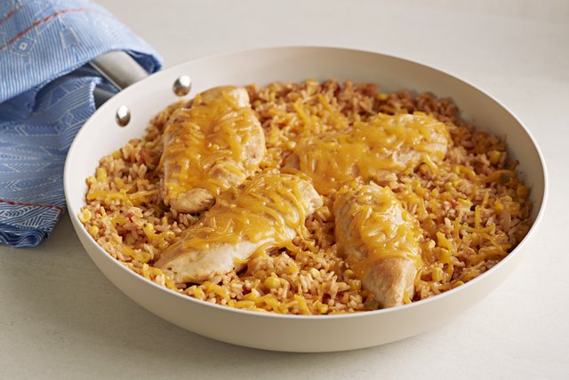 15-Minute Mexican Chicken & Rice Dinner