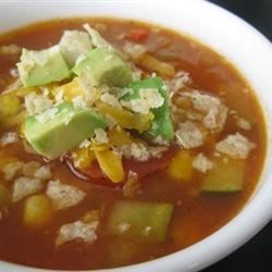 Vegetarian Tortilla Soup