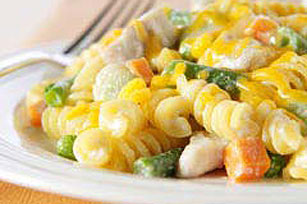 Creamy Chicken Pasta Toss