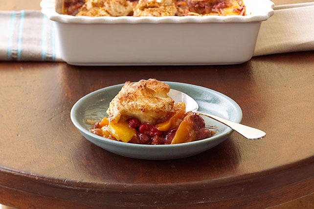 Easy Fruit Cobbler with Cinnamon