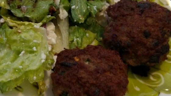 Spicy Lamb Patties