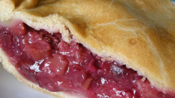 Fresh Rhubarb Pie