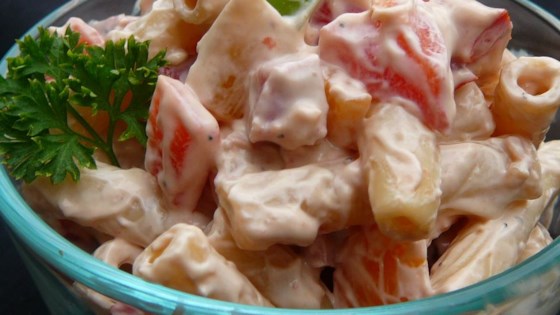 Awesome Ham Pasta Salad