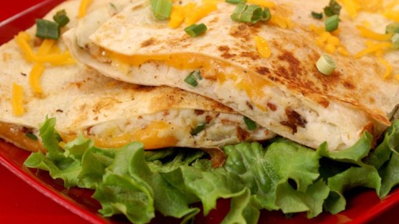 Mashed Potato Quesadilla