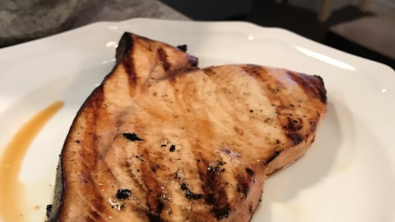 Grilled Marinated Swordfish