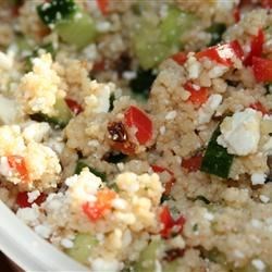 Couscous and Cucumber Salad