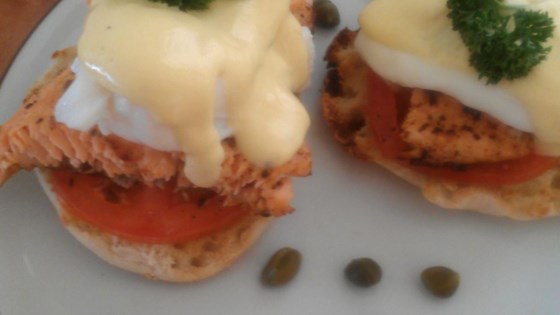 Eggs Benedict with Salmon