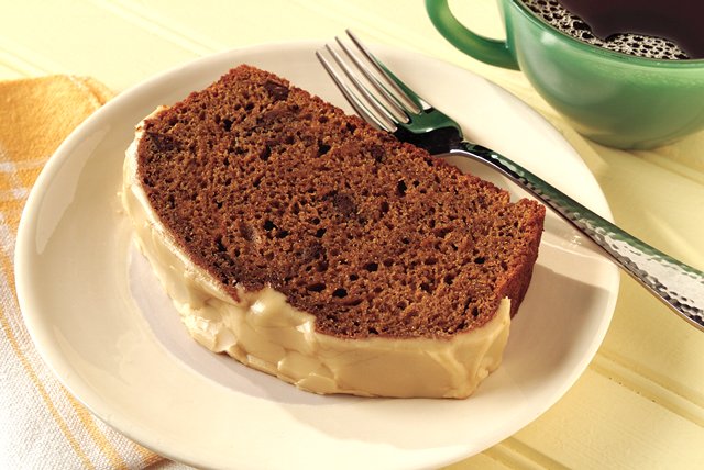 Coffee Pumpkin Bread with Coffee Icing