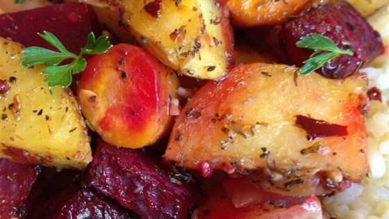 Savory Roasted Root Vegetables